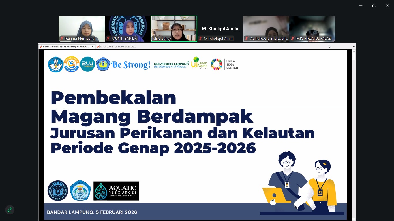 Pembekalan Magang Berdampak Periode Semester Genap Tahun Akademik 2025–2026