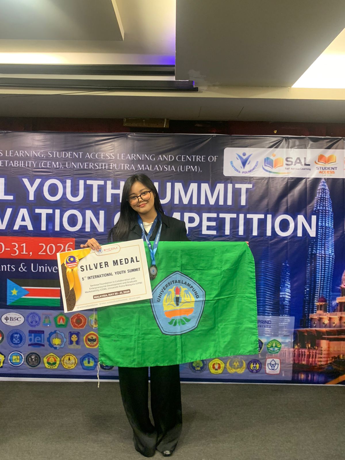 Mahasiswa Jurusan Perikanan dan Kelautan Raih Medali Perak di Ajang International Youth Summit Malaysia